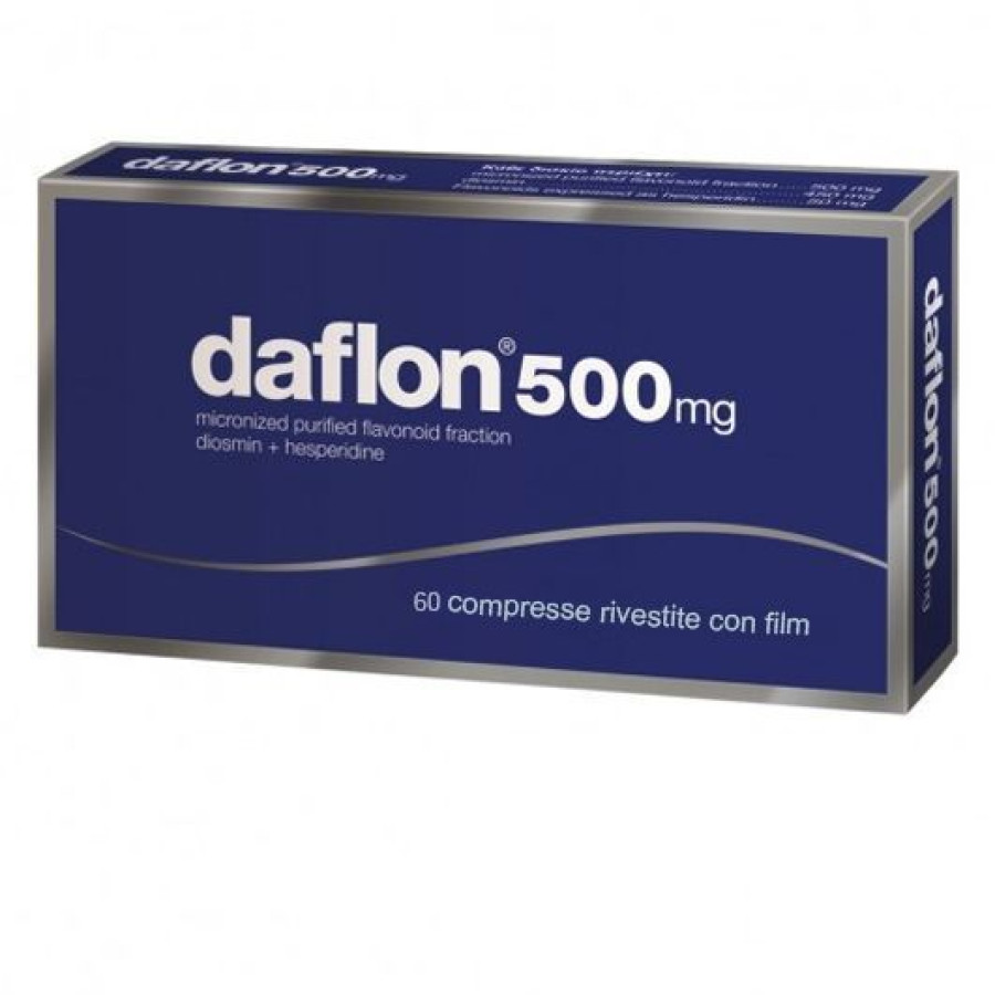 DAFLON 60 COMPRESSE RIVESTITE 500 MG