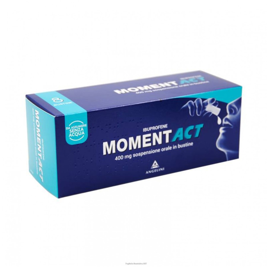 MOMENTACT*OS SOSP 8BUST 400MG