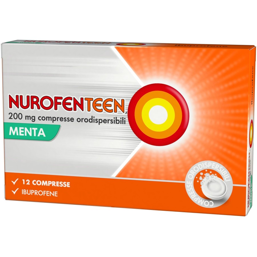 NUROFENTEEN*12CPR OROD 200MG M