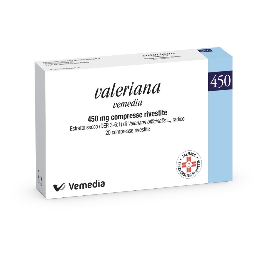 VALERIANA VEMEDIA*20CPR RIV450