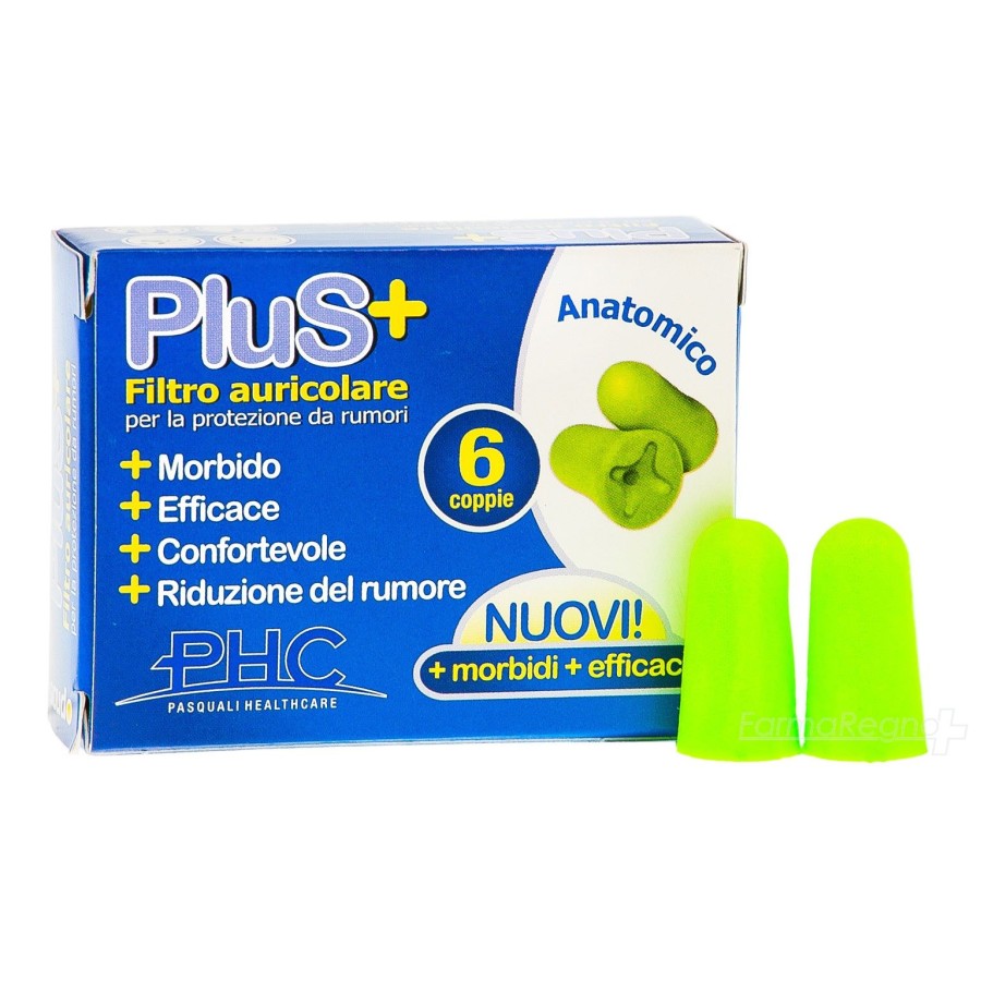 TAPPO AURICOLARE EARPLUG SCUDO PLUS 6 COPPIE ARTICOLO 7EN003 12 PEZZI