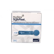 LANCETTE PUNGIDITO MYSTAR SYLKFEEL LANCETS 50 PEZZI 28 GAUGE