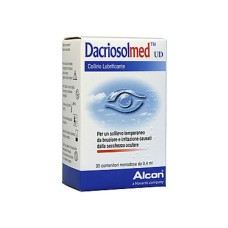 DACRIOSOLMED UD COLLIRIO LUBRIFICANTE 30 FLACONCINI MONODOSE 0,4 ML