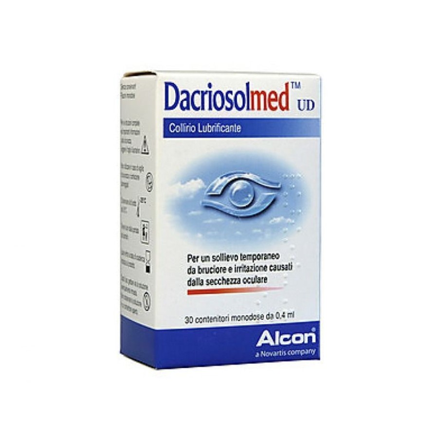 DACRIOSOLMED UD COLLIRIO LUBRIFICANTE 30 FLACONCINI MONODOSE 0,4 ML