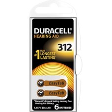 DURACELL EASY TAB 312 MARRONE BATTERIA PER APPARECCHIO ACUSTICO