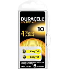 DURACELL EASY TAB 10 GIALLO BATTERIA PER APPARECCHIO ACUSTICO