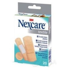 NEXCARE CEROTTO TEXTILE STOFFA 20 PEZZI ASSORTITI