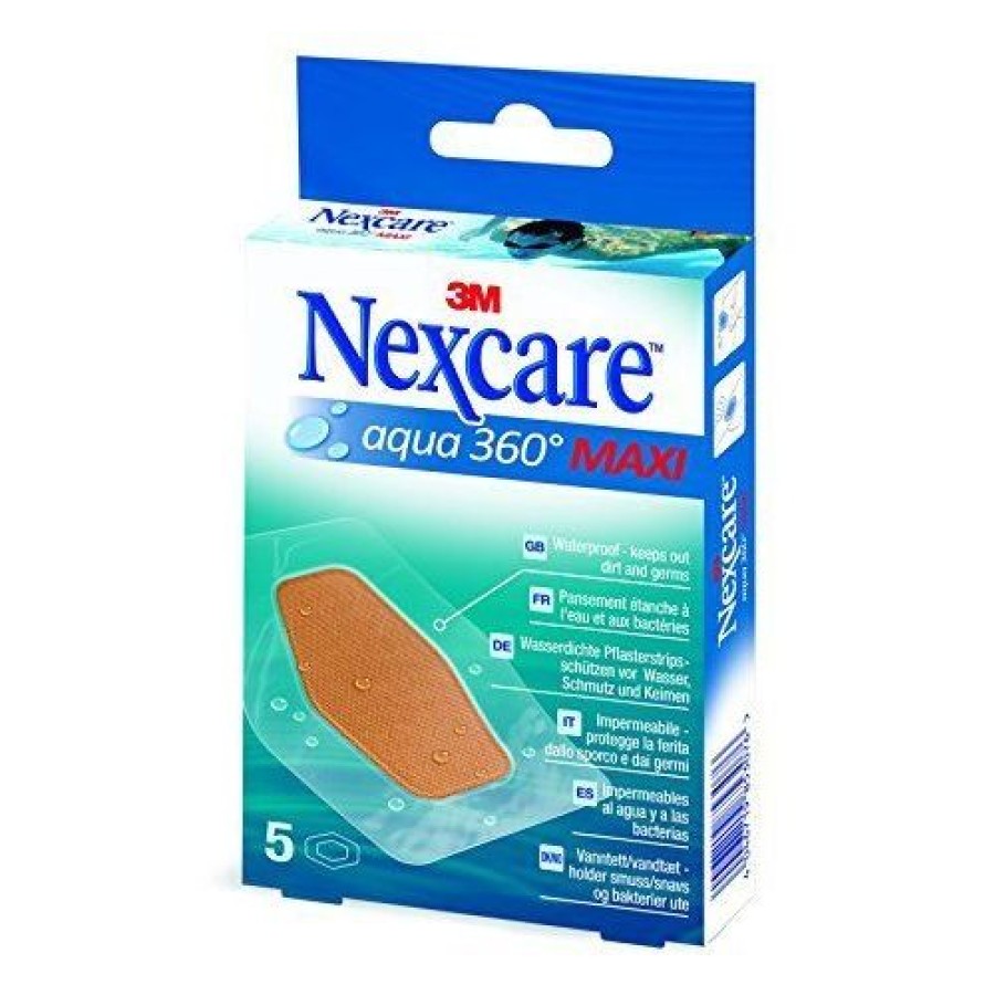 CEROTTO NEXCARE AQUA 360 60X89 MAXI 5 PEZZI