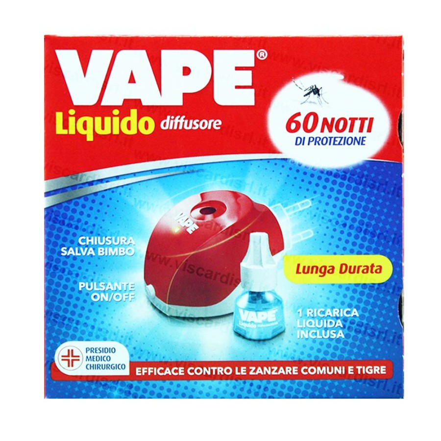 VAPE ELETTROEMANATORE LIQUIDO SPINA + REFILL 480 ORE