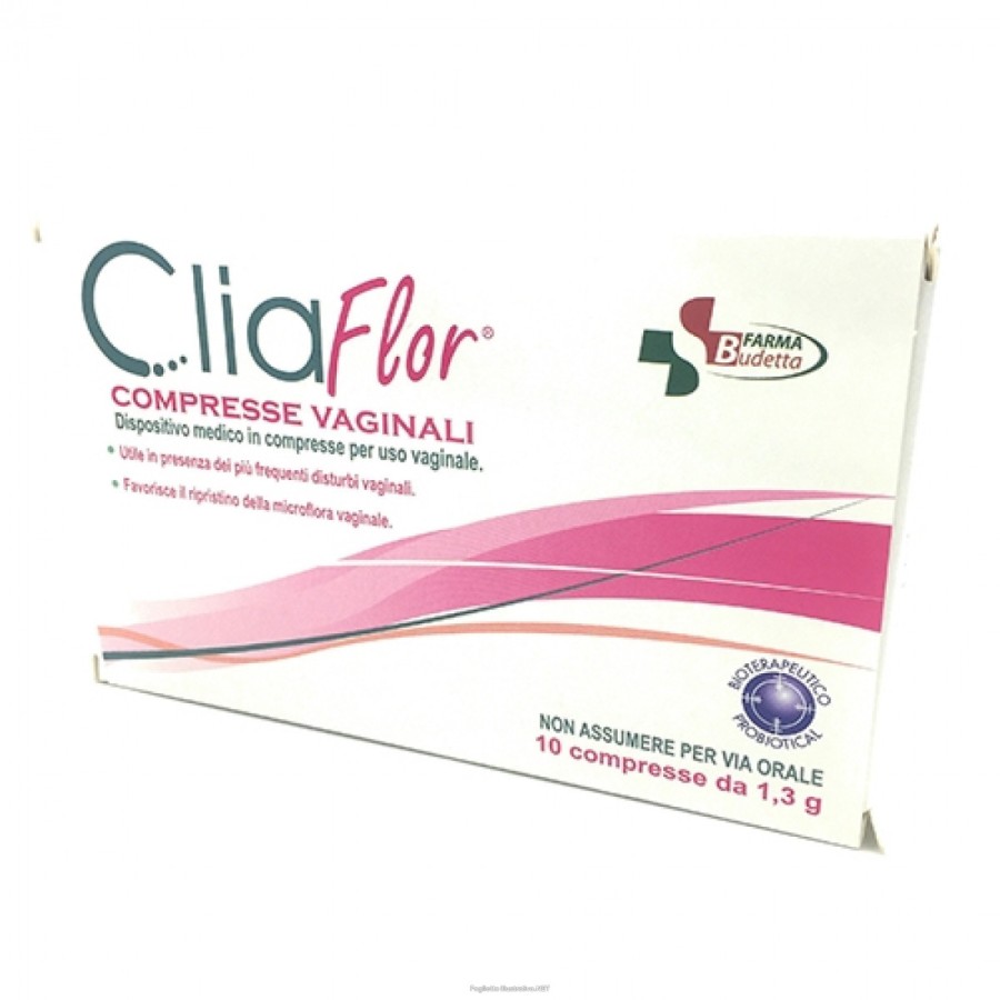 CLIAFLOR 10 COMPRESSE VAGINALI