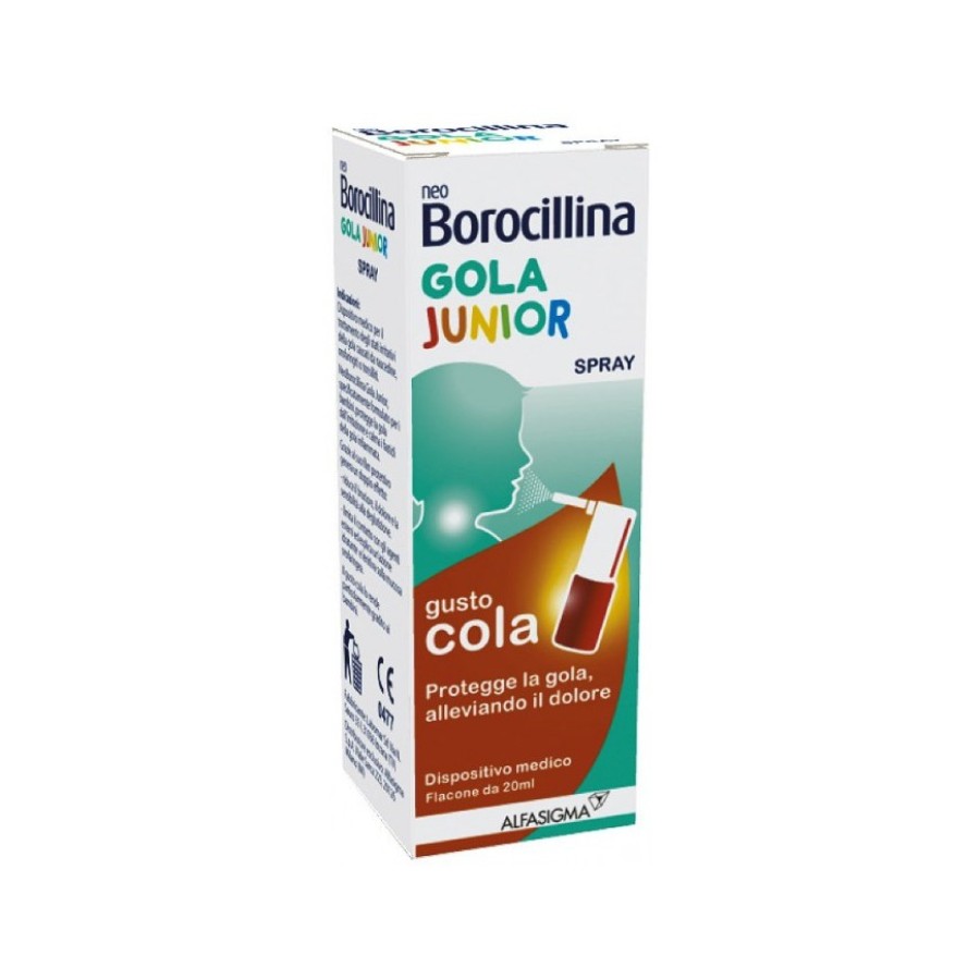 NEOBOROCILLINA GOLA JUNIOR SPRAY 20 ML COLA