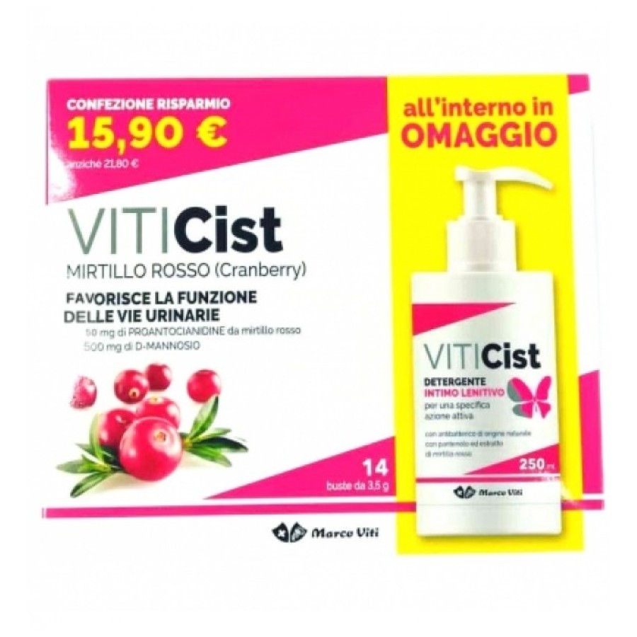 VITICIST PROMO MIRTILLO IN BUSTINE + VITICIST IGIENE INTIMA 250 ML