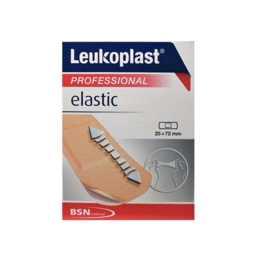 LEUKOPLAST ELASTIC 72X25 20 PEZZI