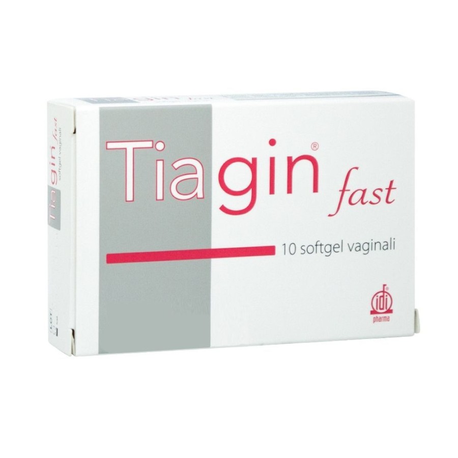 TIAGIN FAST 10 SOFT GEL CAPSULE VAGINALI 10 PEZZI