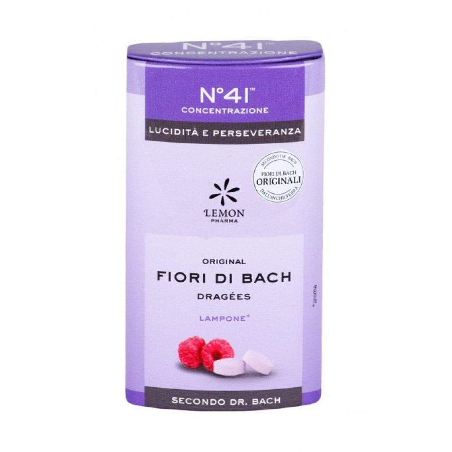 LEMON PHARMA DRAGEES N 41 CONCENTRAZIONE FIORI DI BACH