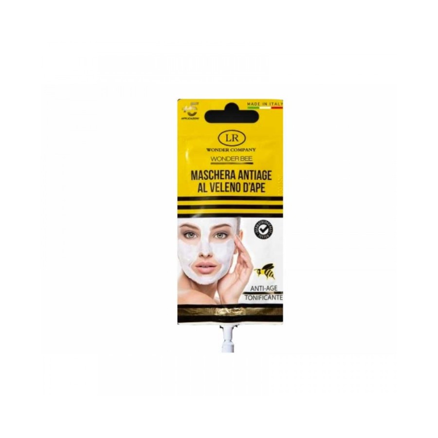 WONDER BEE MASCHERA VISO VELENO D'APE ANTI AGE TONIFICANTE 15 ML