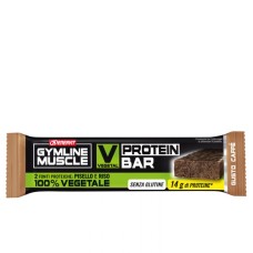 GYMLINE MUSCLE VEGETAL PROTEIN BAR CAFFE' 60 G