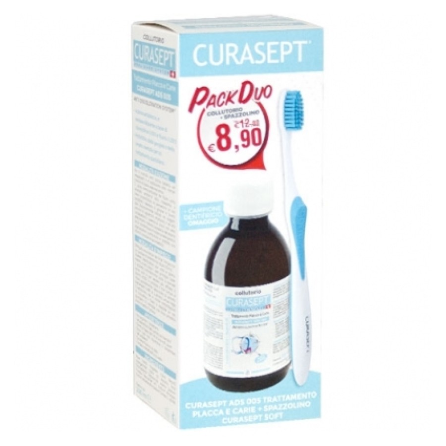 CURASEPT ADS COLLUTORIO 0,05 + SPAZZOLINO SOFT CLASSIC