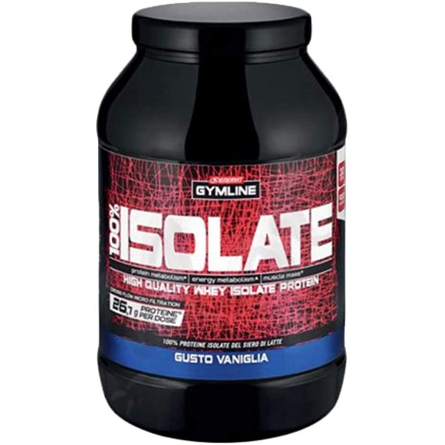 GYMLINE 100% WHEY ISOLATE VANIGLIA 900 G