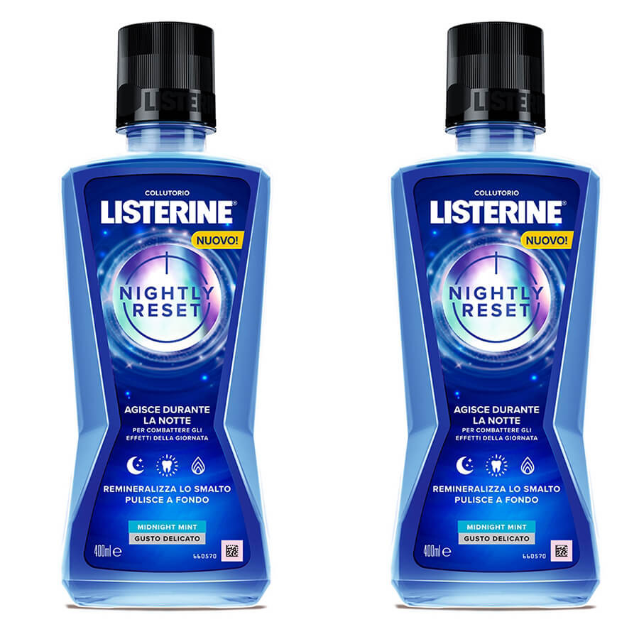 LISTERINE NIGHTLY RESET 2 X 400 ML