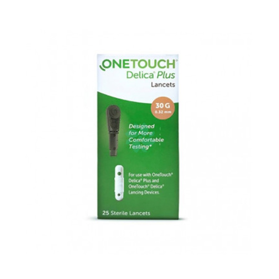 LANCETTE PUNGIDITO ONETOUCH DELICA PLUS 25 PEZZI