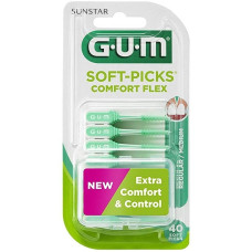 GUM SOFT PICK COMFORT FLEX SCOVOLINO INTERDENTALE 40 PEZZI