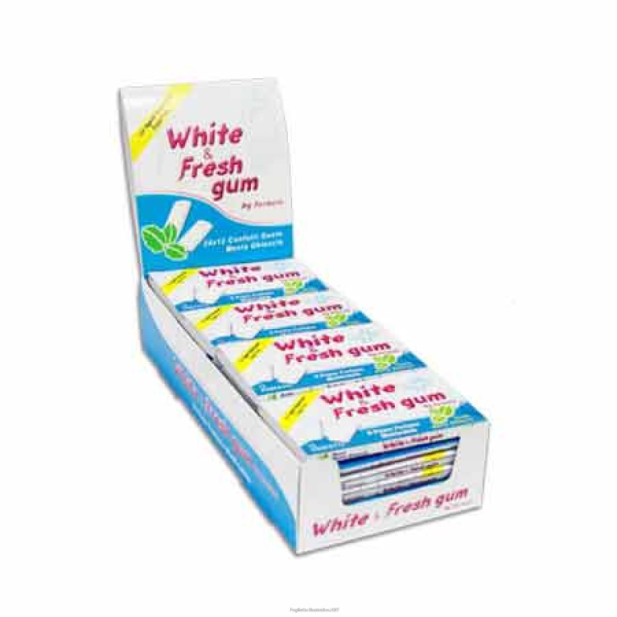 FORHANS GOMMA DA MASTICARE WHITE&FRESH GUM 12 CONFETTI