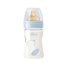 CHICCO BIBERON ORIGINAL 150ML TOUCH 1 FORO BOY CON TETTARELLA IN CAUCCIU'