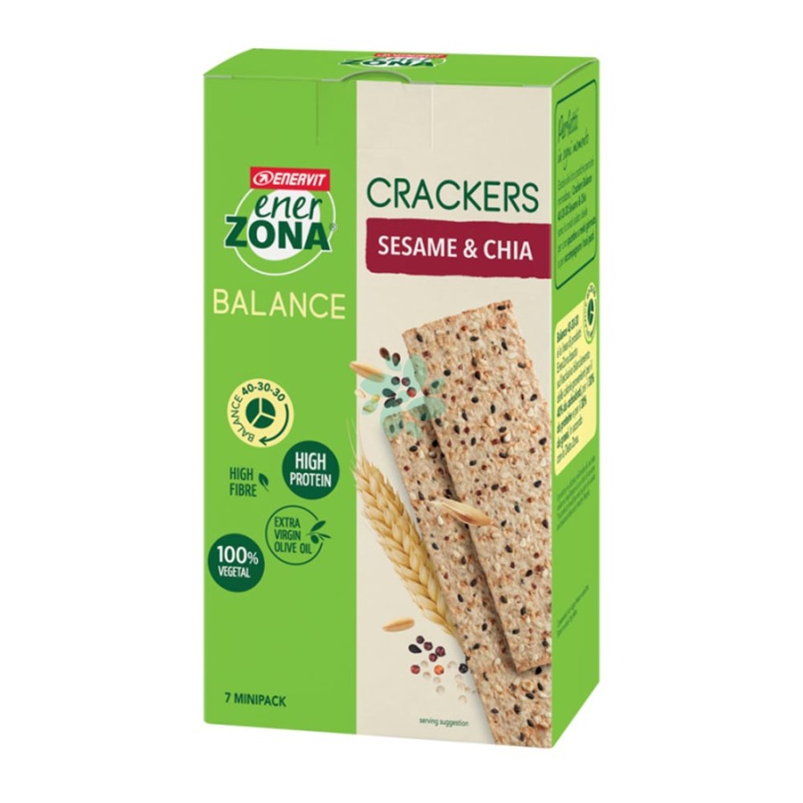 ENERZONA CRACKERS SESAME & CHIA 25 G