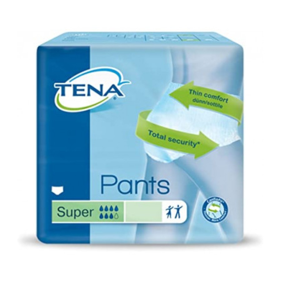 PANNOLONE PULL UP TENA PANTS SUPER TAGLIA LARGE 10 PEZZI