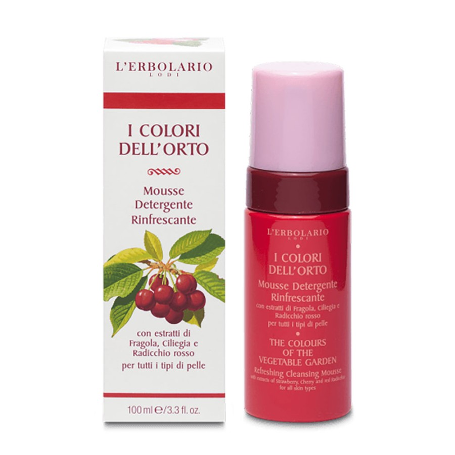 I COLORI DELL'ORTO ROSSO MOUSSE DETERGENTE RINFRESCANTE 100 ML