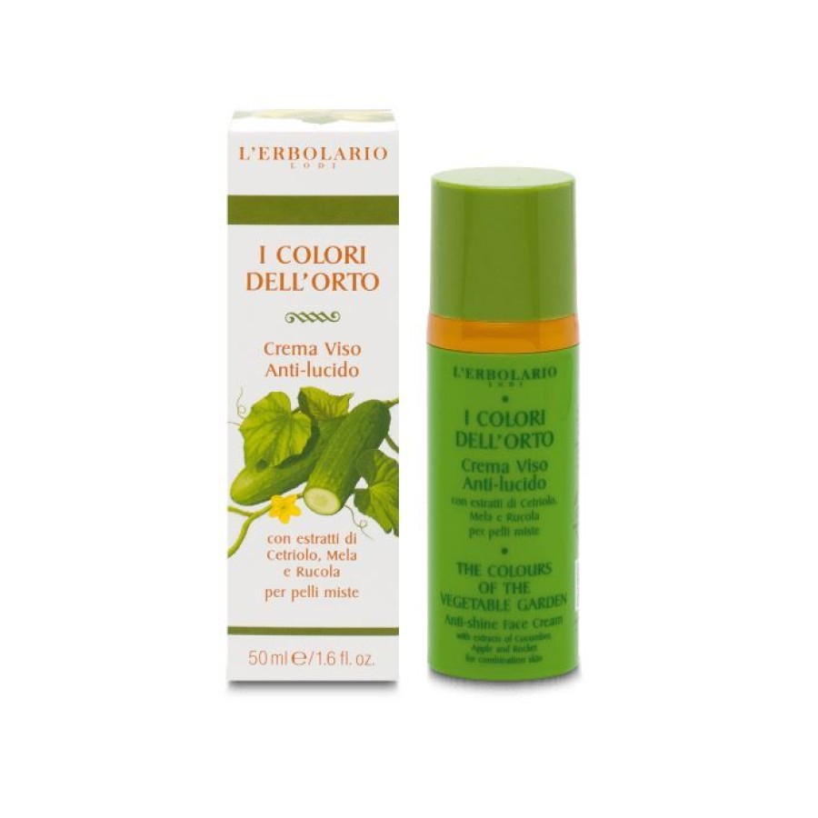 I COLORI DELL'ORTO VERDE CREMA VISO ANTI LUCIDO 50 ML