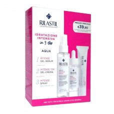 RILASTIL AQUA INTENSE KIT 1 AQUA INTENSE 72H 40 ML + 1 AQUA INTENSE GEL SERUM 30 ML + 1 AQUA INTENSE SPRAY 100 ML