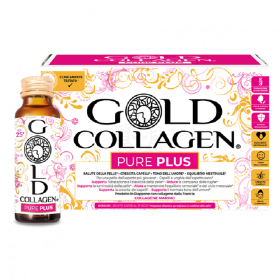 GOLD COLLAGEN PURE PLUS 10 FLACONI DA 50 ML