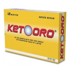 KETOORO*OS GRAT 12BUST 40MG