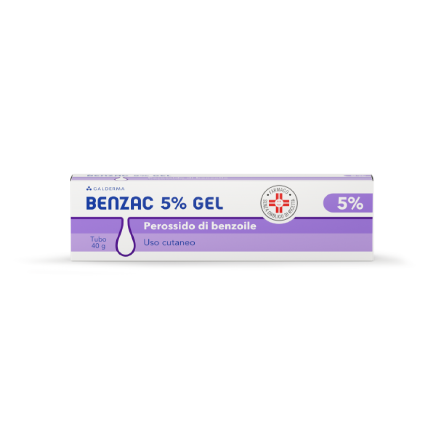 BENZAC*GEL 40G 5%