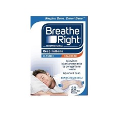 CEROTTI NASALI BREATH RIGHT CLASSICI 30 PEZZI