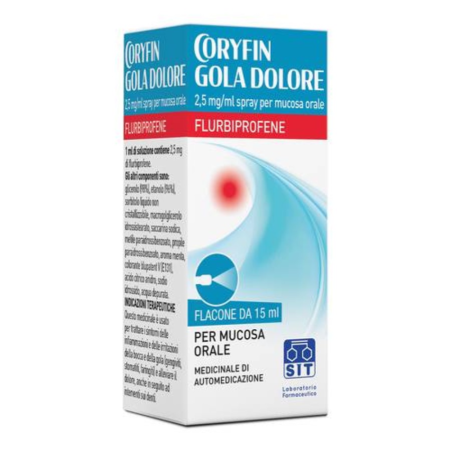 CORYFIN SPRAY GOLA DOLORE 15 ML