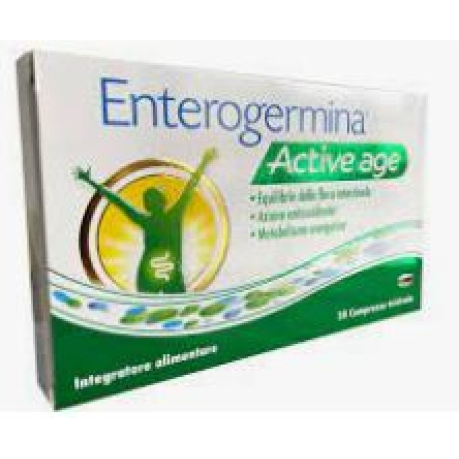 ENTEROGERMINA ACTIVE AGE 28 COMPRESSE