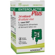 ENTEROLACTIS PLUS 15 CAPSULE 24 MILIARDI DI CELLULE VIVE