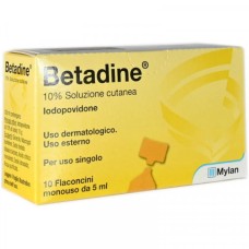 BETADINE*SOL CUT 10FL 5ML 10%