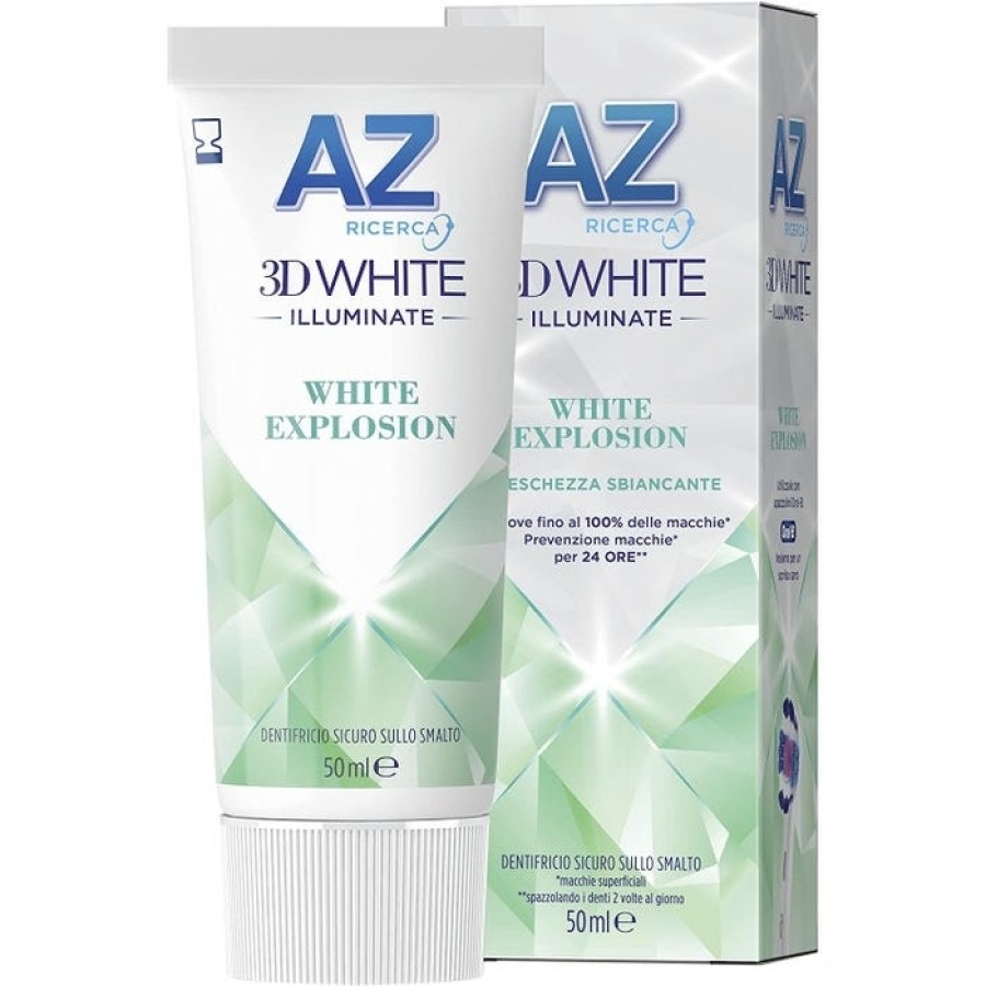 AZ DENTIFRICIO 3D WHITE ILLUMINANTE WHITE EXPL 50 ML