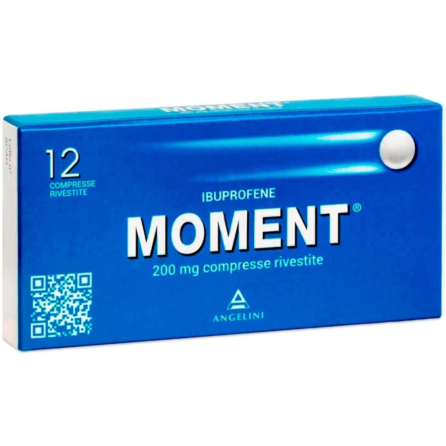 MOMENT 12 COMPRESSE RIVESTITE 200 MG