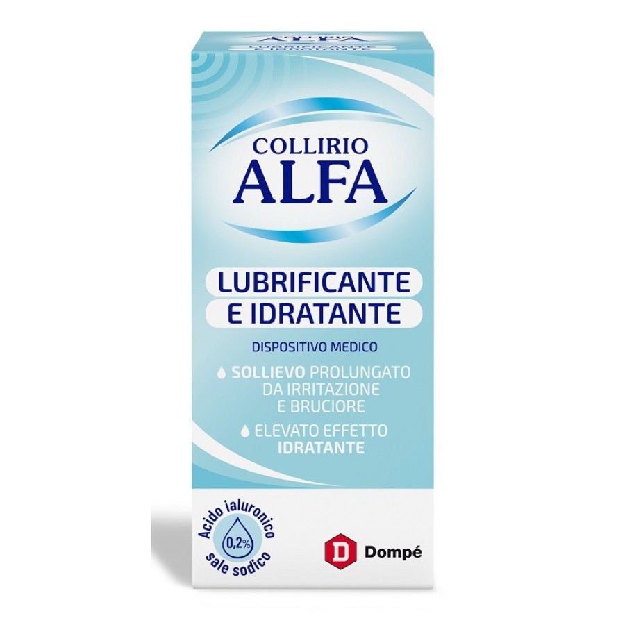 COLLIRIO ALFA LUBRIFICANTE/IDRATANTE 10 ML