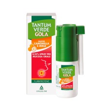 TANTUM VERDE GOLA SPRAY 0,25 % 15 ML CAMOMILLA E MIELE