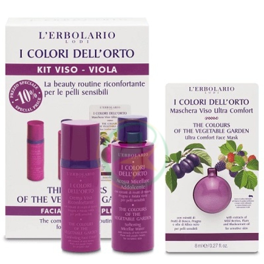 I COLORI DELL'ORTO KIT VISO VIOLA PREZZO SPECIALE 10% EDIZIONE LIMITATA