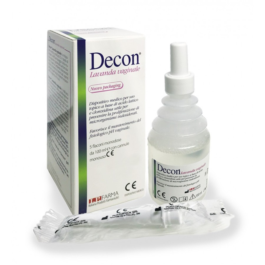 DECON LAVANDA VAGINALE 5 FLACONI DA 100 ML