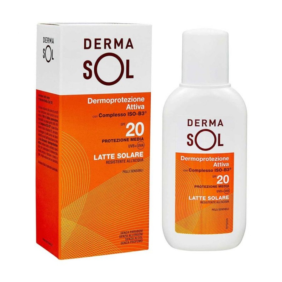 DERMASOL LATTE SOLARE MEDIA 150 ML 