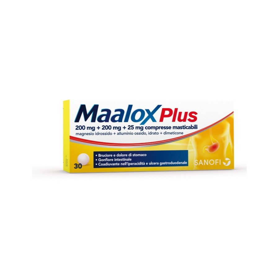 MAALOX PLUS 30 COMPRESSE MASTICABILI