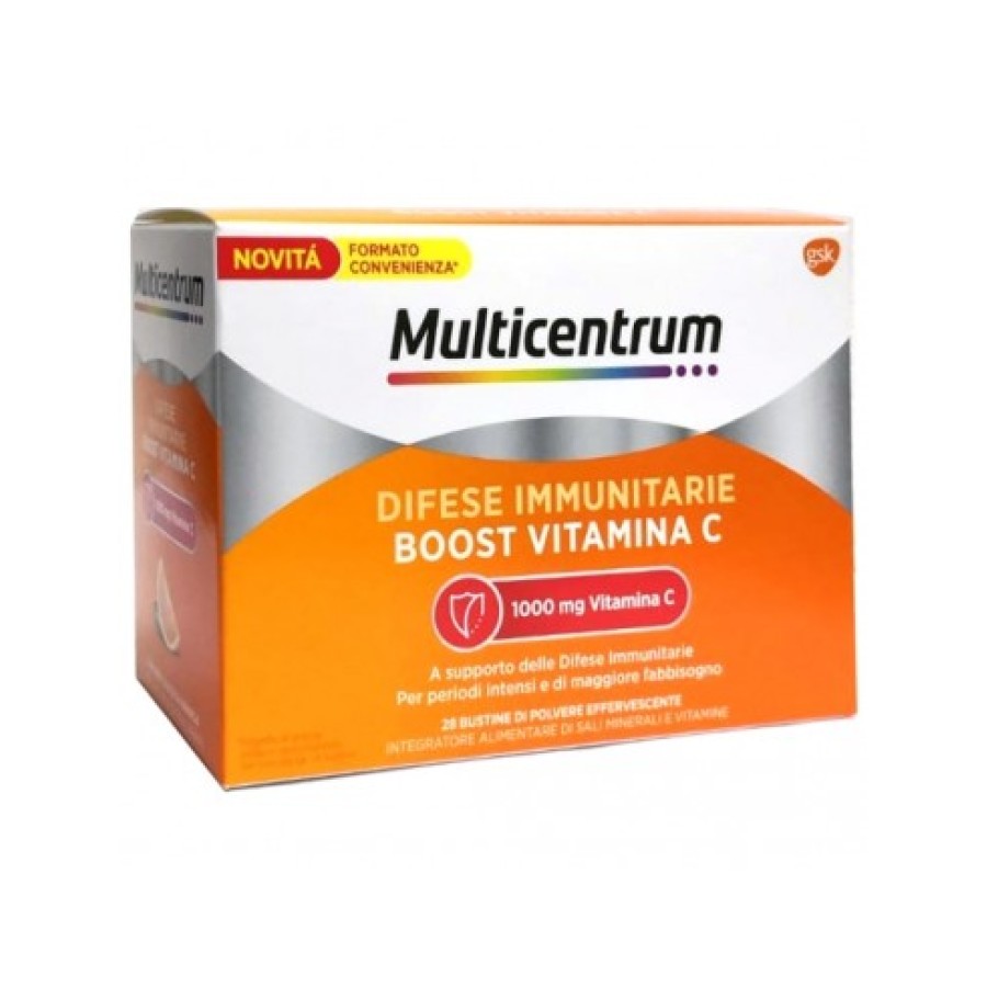 MULTICENTRUM DIFESE IMMUNITARIE BOOST VITAMINA C 28 BUSTINE